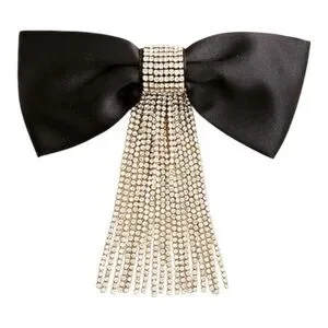 J.Crew Satin and rhinestone hair bow J. Crew | Accessories | Nwt J Crew Satin Rhinestone Hair Bow  main image 2